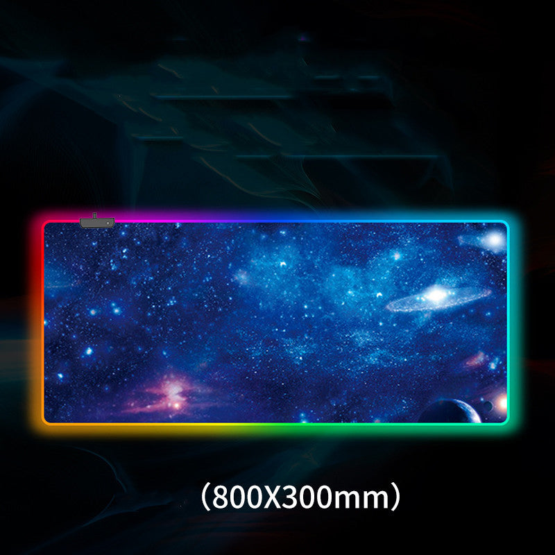 RGB Luminous Mouse Pad Oversized Gaming