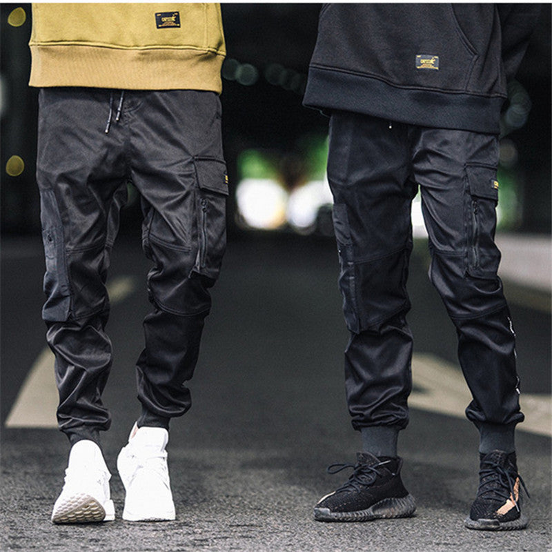 Multi-pocket cargo pants