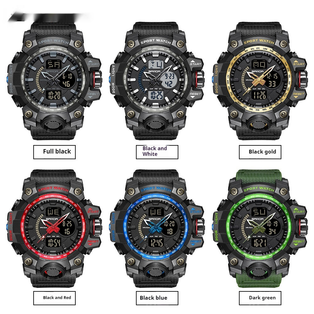 Electronic Youth Student Fashion Trend Cool Men's Watch